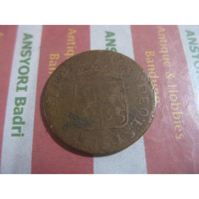 koin voc gelderland 1791  G749