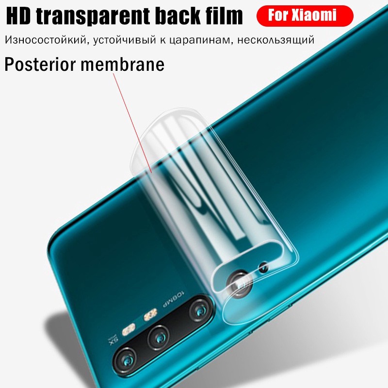 Pelindung Layar Xiaomi Mi 9T paket 3 in 1 bahan hydrogel