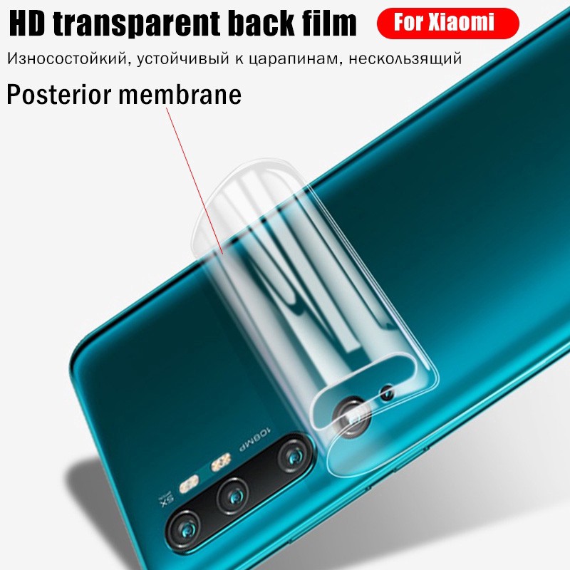 Pelindung Layar Xiaomi Mi 9T paket 3 in 1 bahan hydrogel