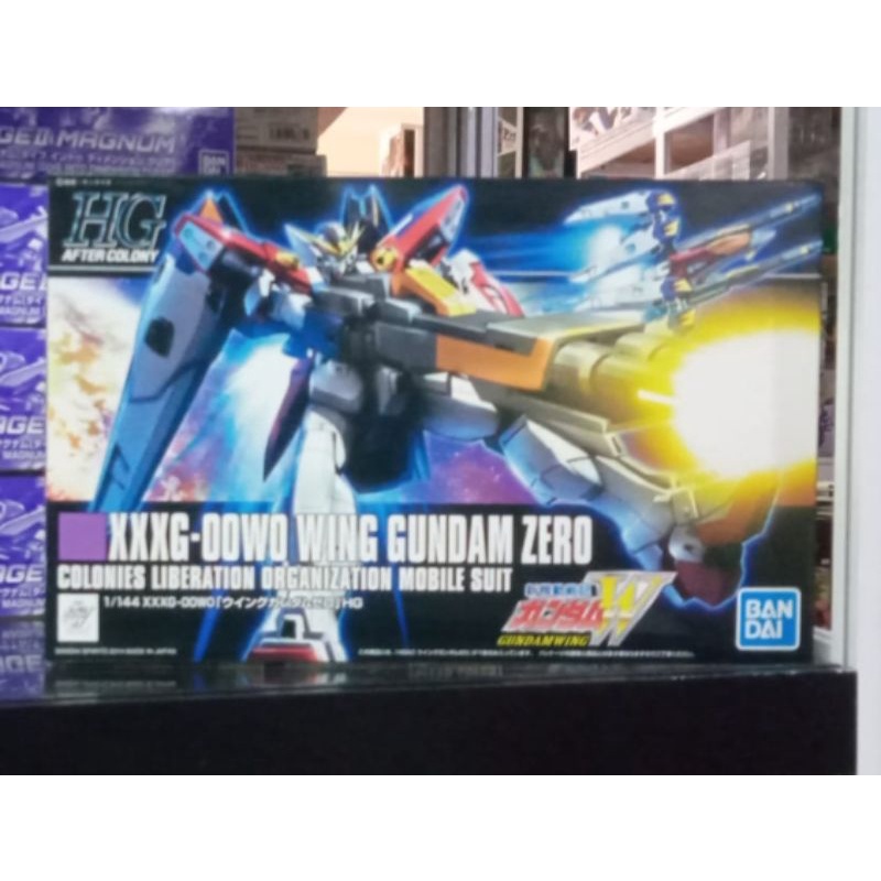GUNDAM HG 174 WING GUNDAM ZERO 58891/ 86591 [ORIGINAL BANDAI]