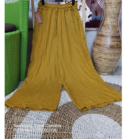 Sudah READY.. KULOT RAYON PREMIUM TALI/BAWAHAN WNITA FHASION/CELANA KULOT WANITA