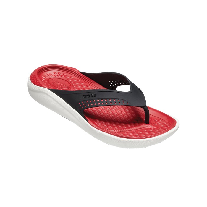 crocs literide flip flops