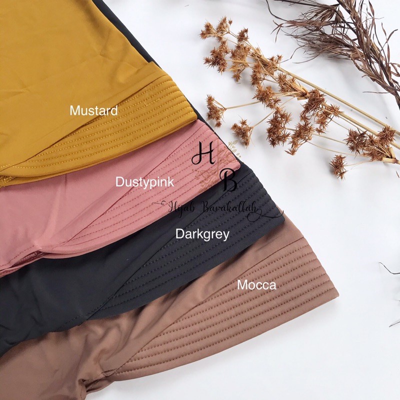 Bergo jersey/Bergo Pet jersey/Bergo Instan Pet/Bergo Bahan jersey premium/Hijab bergo instan-5