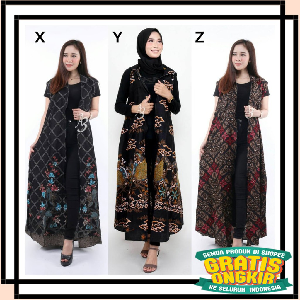 BATIK ANAK DEWASA ORANGTUA ALISAN / Outer batik modern kenkinian