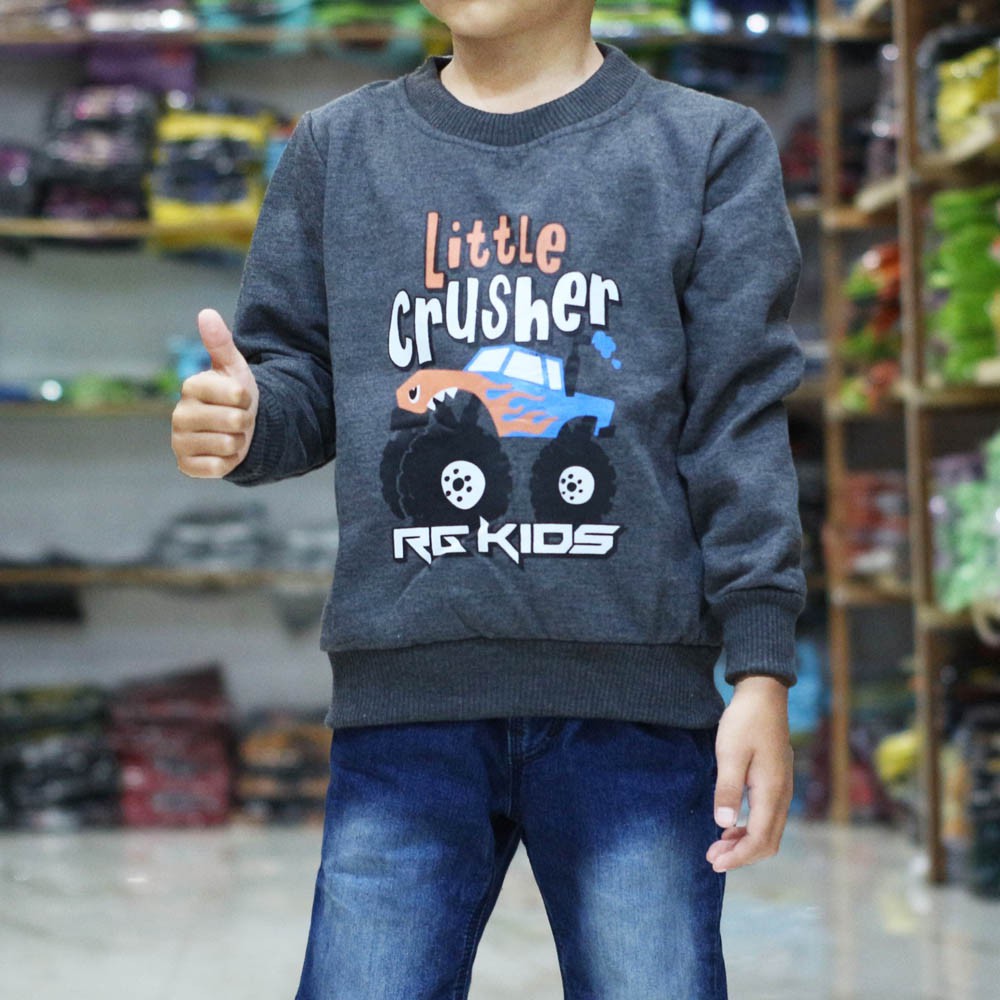 SWEATER TEBAL ANAK MURAH LANGSUNG DARI PABRIK MOTIF MOBIL  