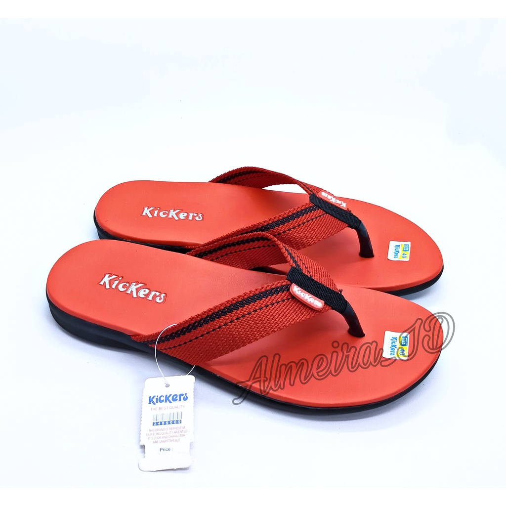 Sandal Casual Pria Kickers Japit Best Quality | Sandal Distro | Sendal Simpel &amp; Nyaman