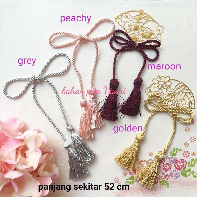 Tassel (Tasel Rumbai) 2 sisi CNY Imlek