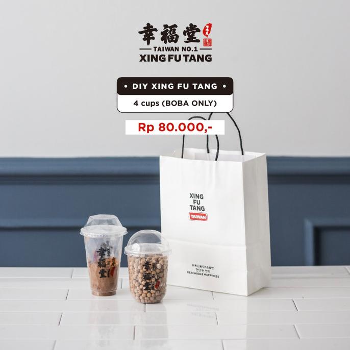 

XING FU TANG DIY 4 CUPS BOBA ONLY