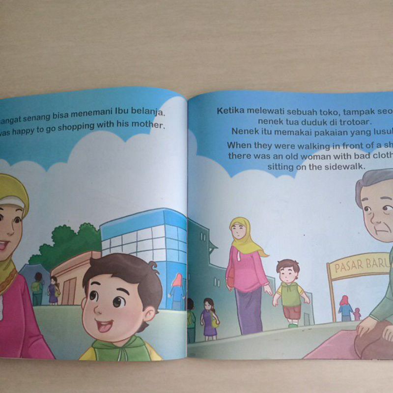 Buku Cerita Anak Muslim Paud Keajaiban Sedekah