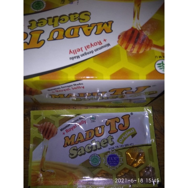 

madu TJ sachet 20gram