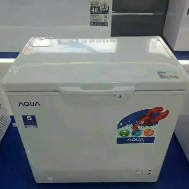FREEZER BOX  AQUA AQF-160 160W 160LTR GARANSI RESMI