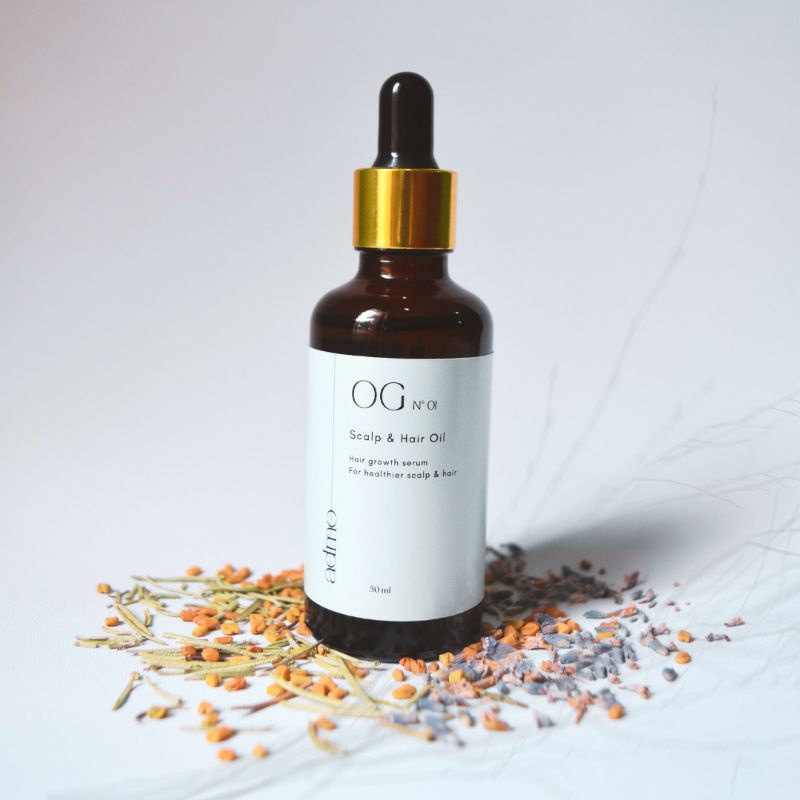 Admo OG Scalp & Hair Oil - Minyak Rambut untuk Rambut Rontok & Penumbuh Rambut