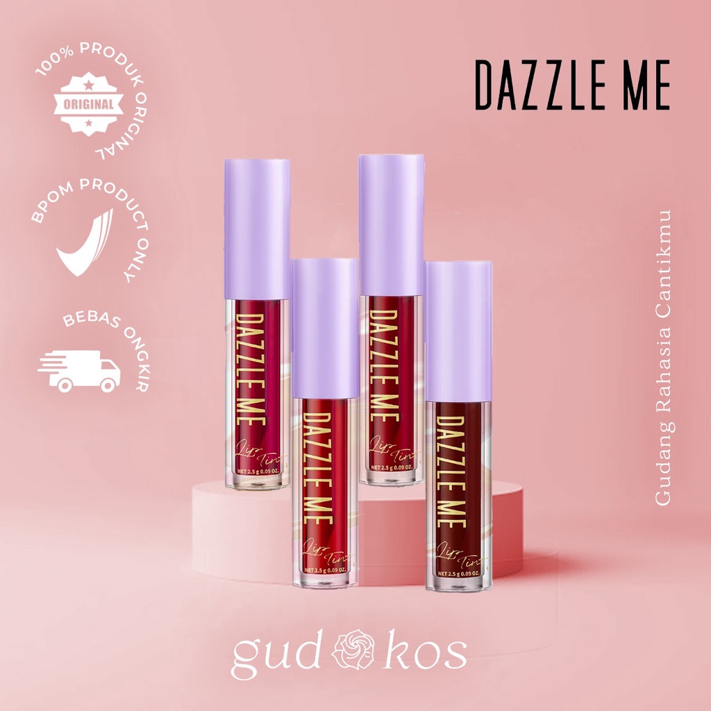 [FREE GIFT] DAZZLE ME Ink Licious Lip Tint BPOM / Liptint Hyper Moisturizing Lip Stain
