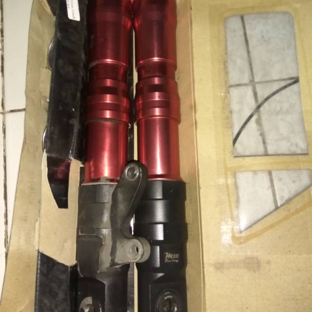 Bottom shock depan vixion