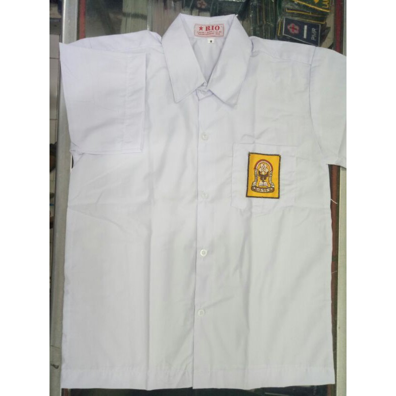 BAJU SERAGAM SMP PENDEK BIG SIZE KEMEJA SERAGAM SEKOLAH SMP PENDEK KEMEJA FORMAL KEMEJA SMP BIG SIZE