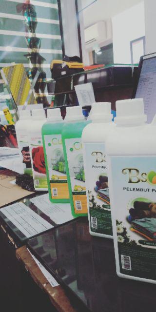 Pelembut Pakaian Kemasan Jerigen1 L | Berkah Rosita Mandiri | Pt Brm | B Soft | Mawar Super Laundry