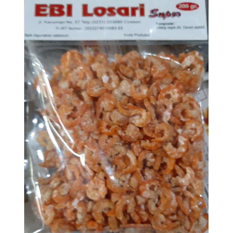 

Ebi udang kering losari super