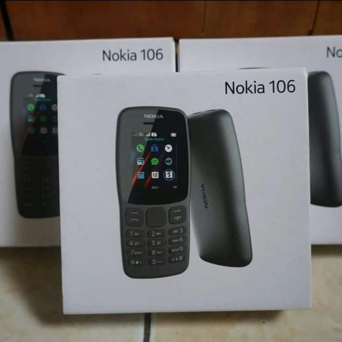 Diskon Nokia 106 Dual Sim Kamera Whatsapp Facebook Merah Shopee Indonesia