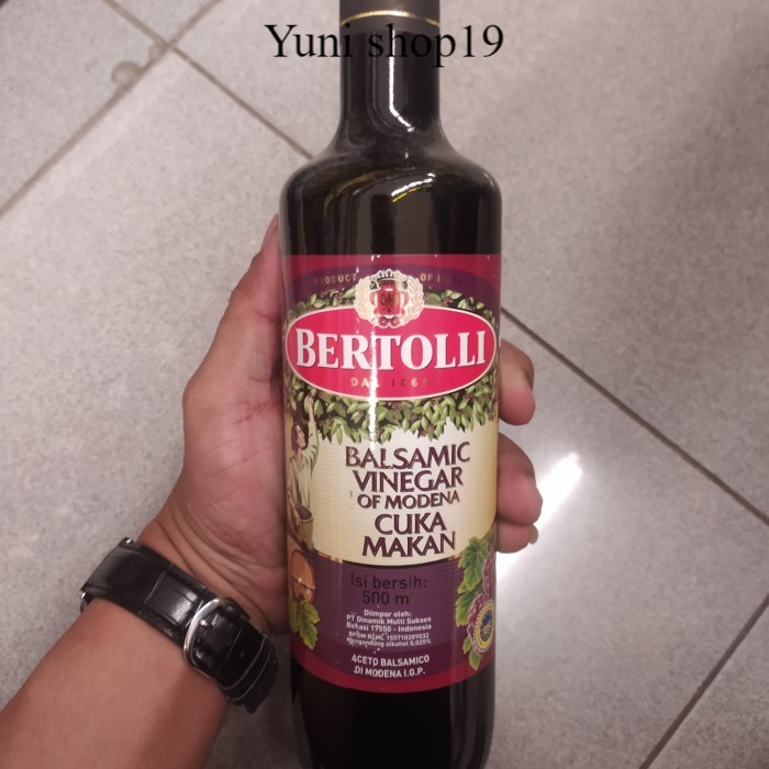 

bertolli balsamic vinegar 500 ml