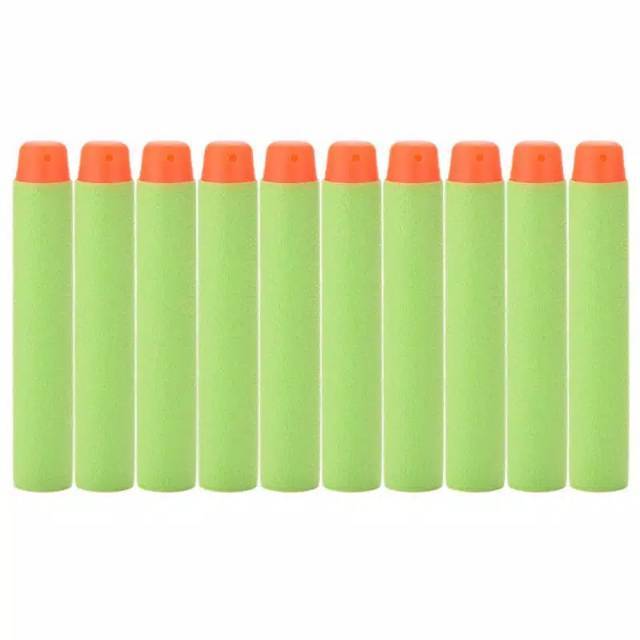 1pcs Peluru Nerf Bulat Warna Hijau Dart Murah Peluru refill Murah Peluru Basic Busa foam