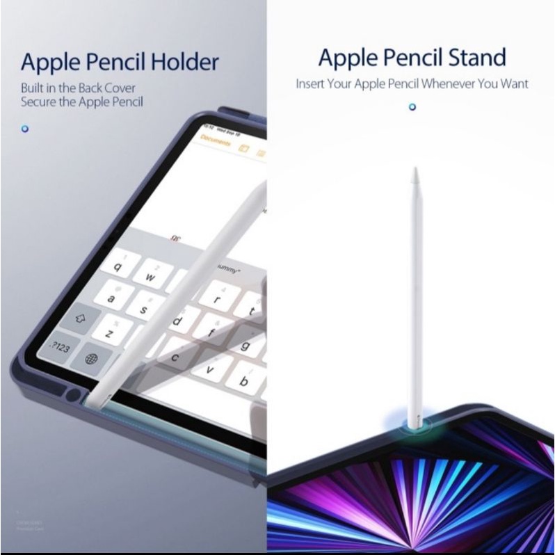 Case iPad Pro M2 2022 / M1 2021 12.9 inch 2020 Dux Ducis OSOM Series Flip Cover Casing