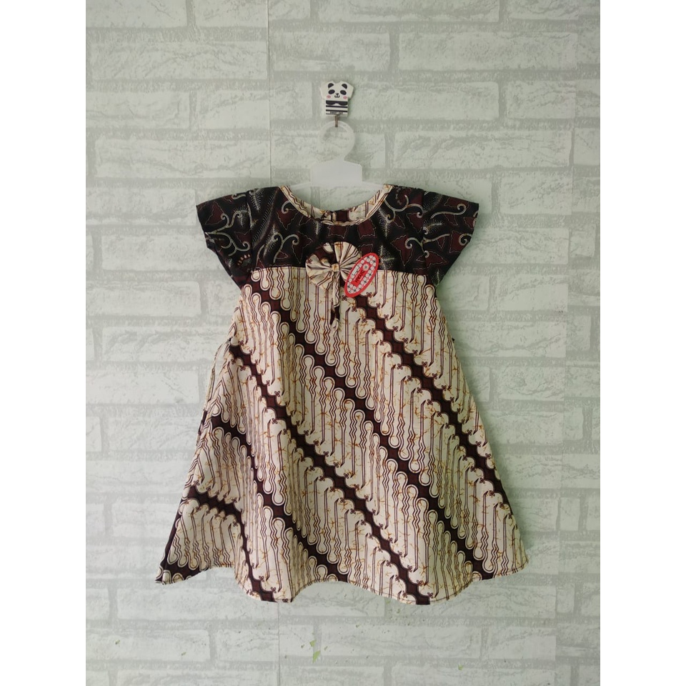 Dress anak batik size XXL usia 9,5 -11th