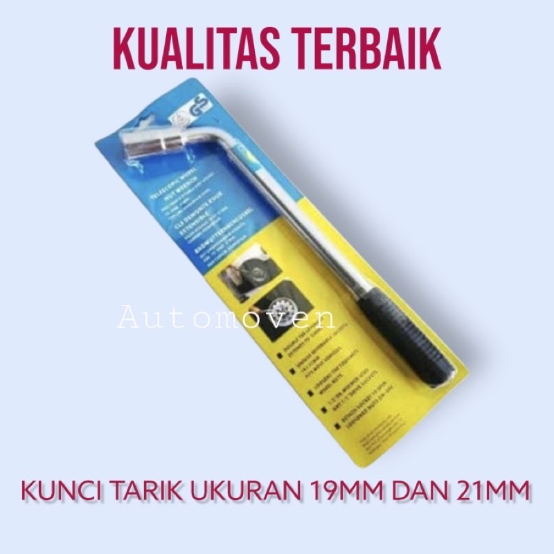 KUNCI RODA TARIK 19x21MM