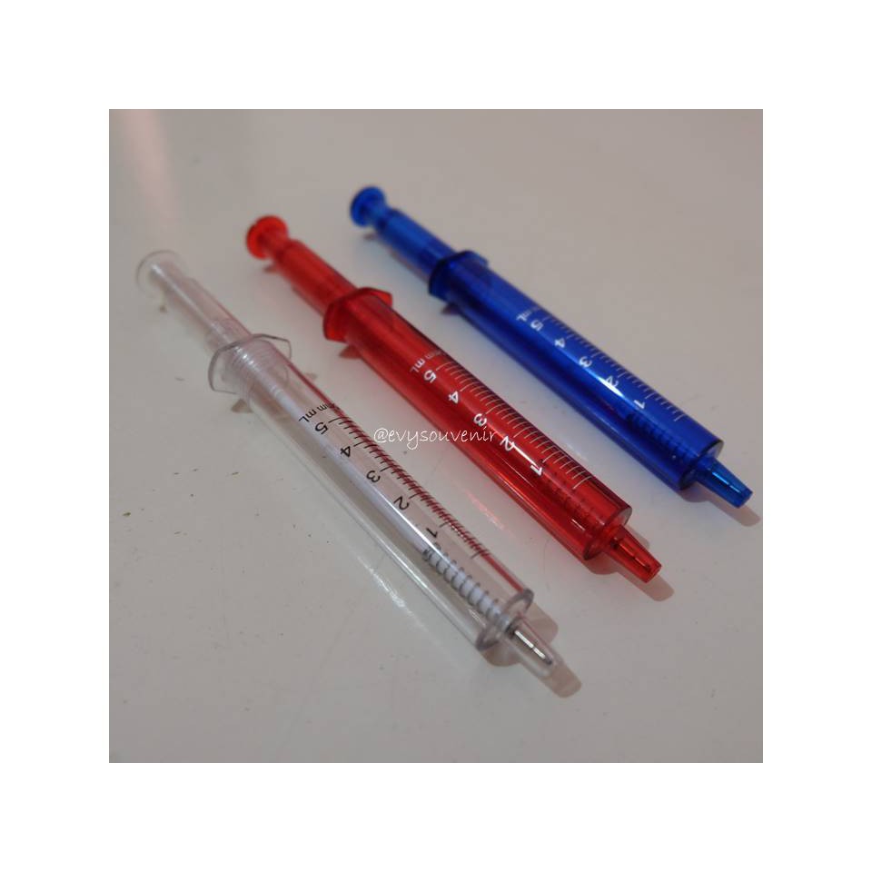 

Souvenir Pen Suntikan Tanpa Air, Rp. 125.000 / 50 pcs