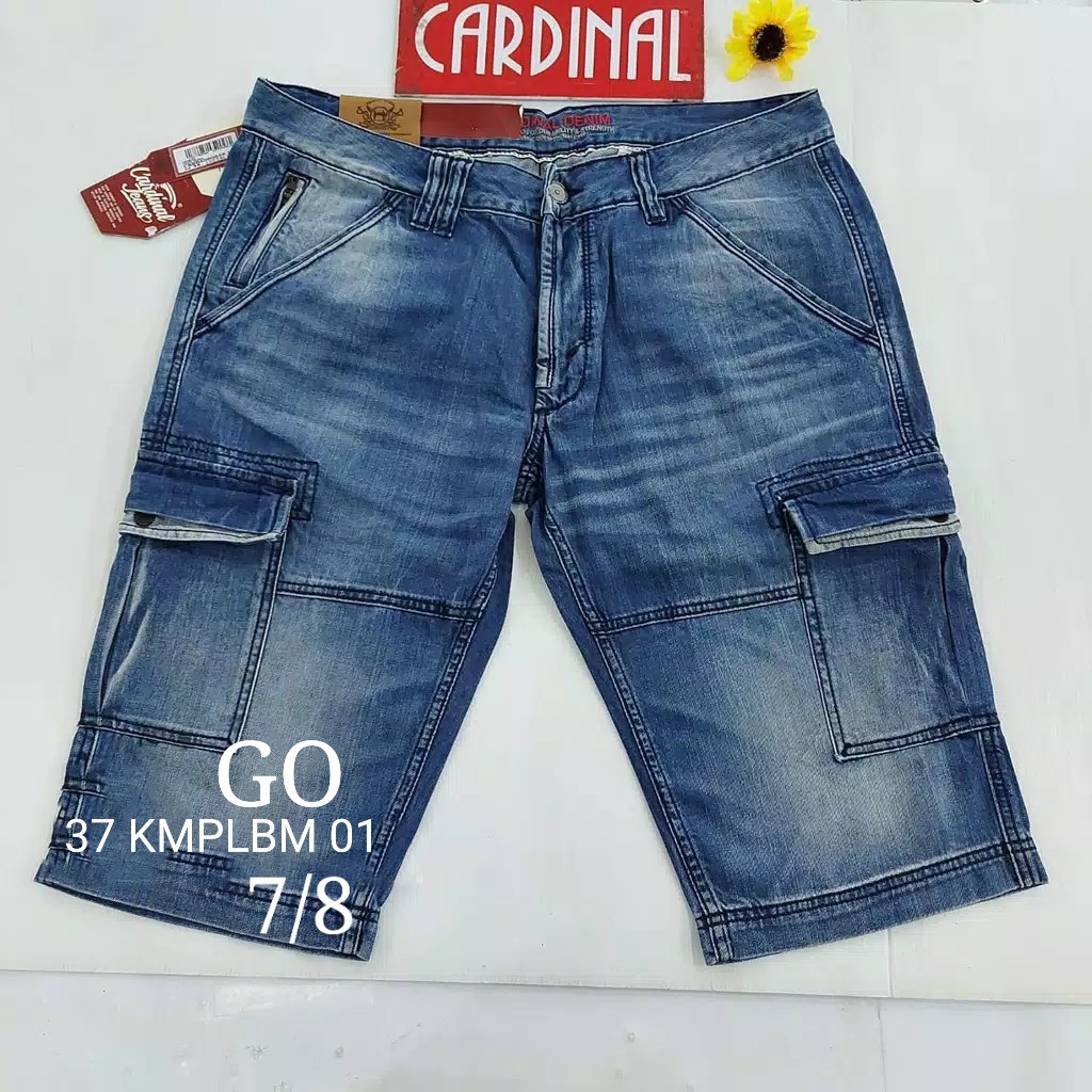 gos 37-KPL 2 CARDINAL KEMPOL CASUAL Celana Pendek Cowok Celana Kempol Fashion Pria Brand Kekinian