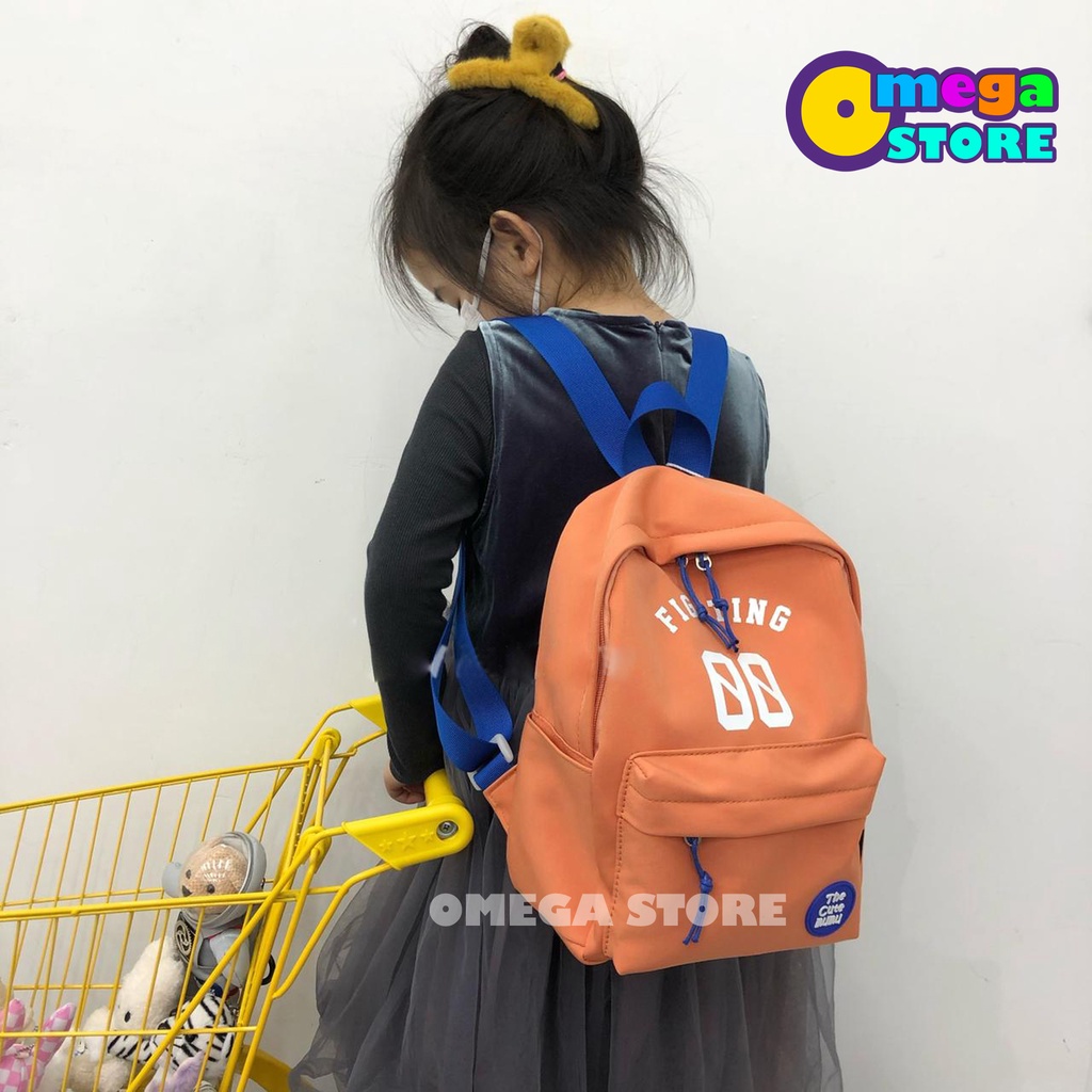 [O&amp;S] Tas Ransel Anak Sekolah TK SD SMP Unisex Desain Lucu Kekinian-OS203