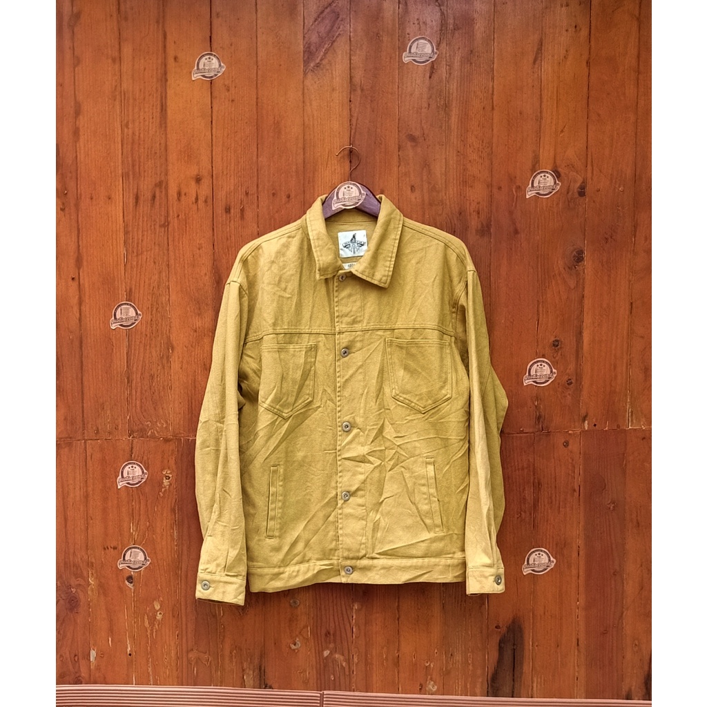 Jacket Trucker Jeans pria Adolph second original