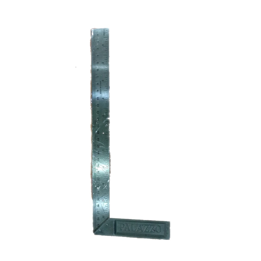 

Free ongk-Palazzo Penggaris Siku 30cm - Penggaris Siku 12inch
