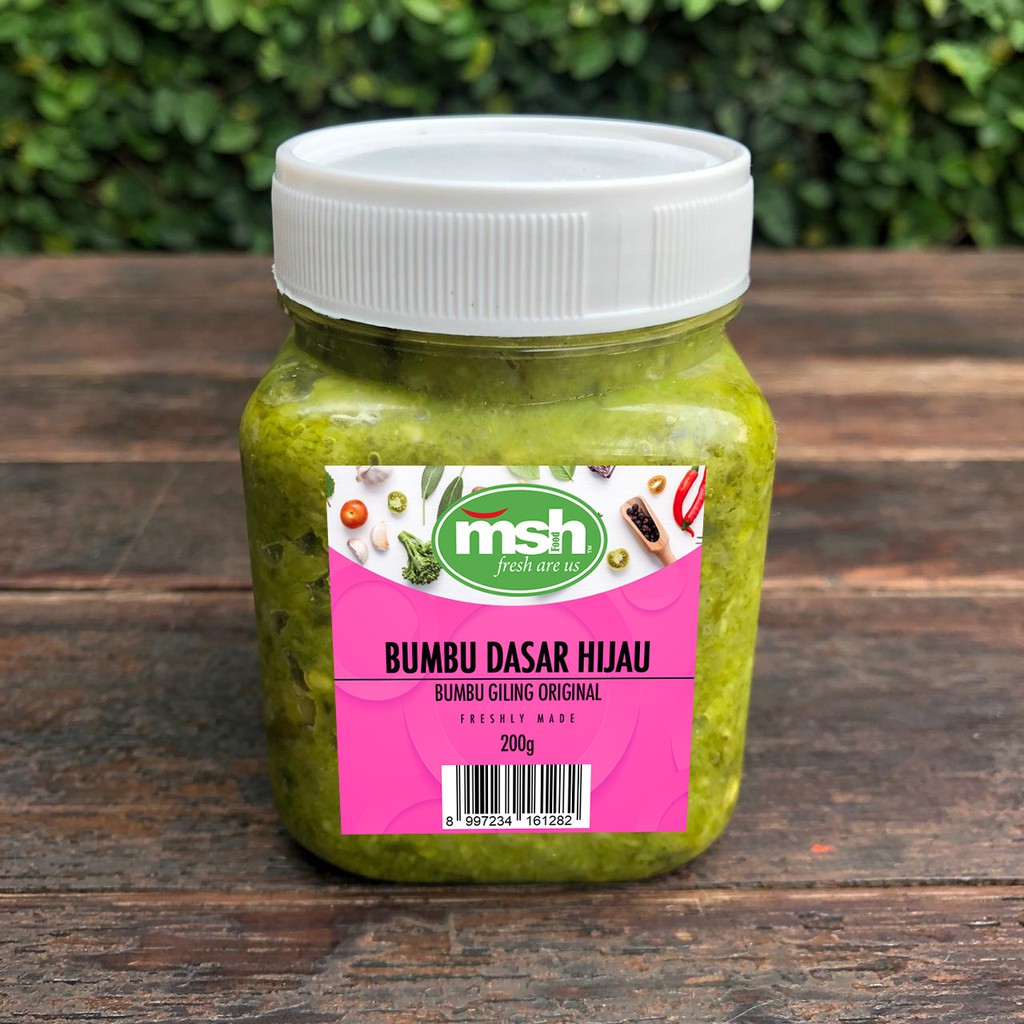 

Premium MSH Bumbu Dasar Hijau 200 g