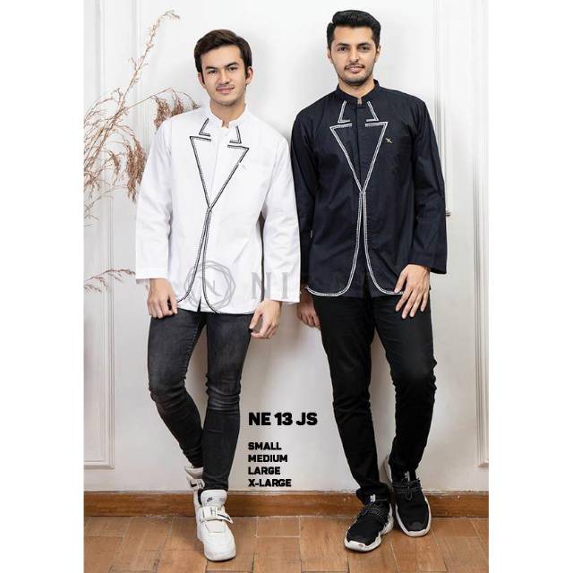 Baju Koko Nizar bordir