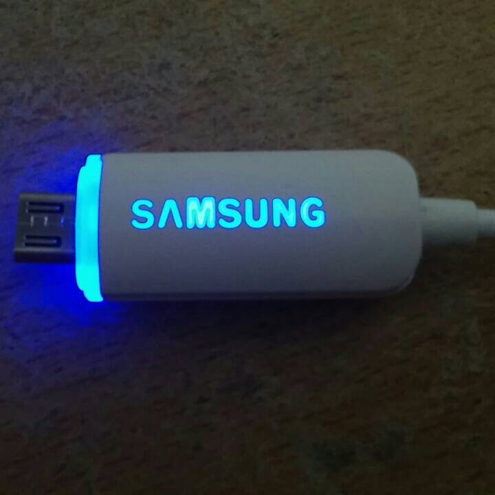 Lightning Cable USB (Samsung) / Smart Kabel USB LED 1 Meter Micro USB