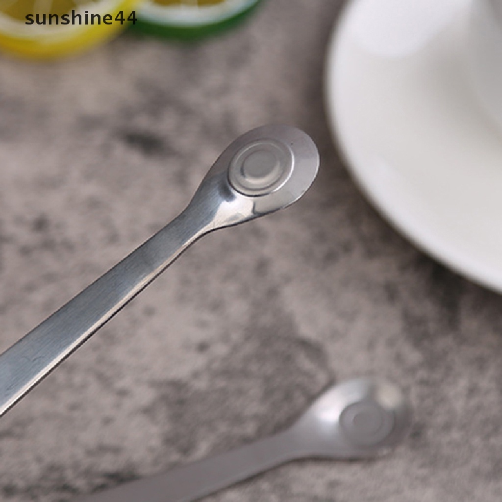 Sunshine Klip Penjepit Es Batu / Roti / BBQ Bahan Stainless Steel