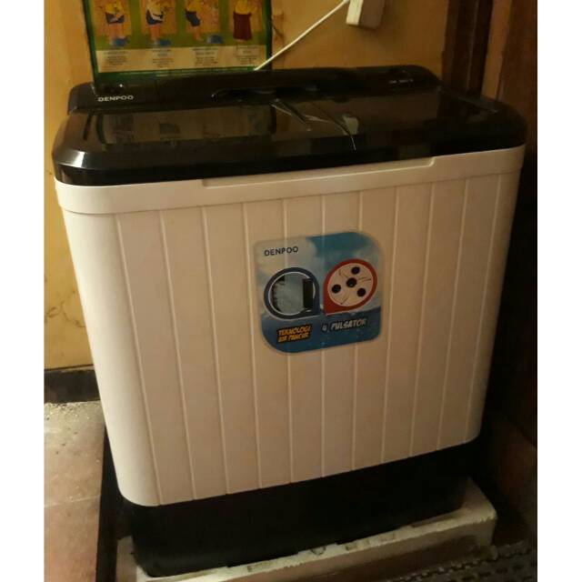 mesin cuci 2 tabung denpoo