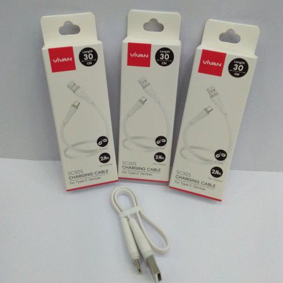 kabel Data Vivan SC30s for Type C Charging Cable