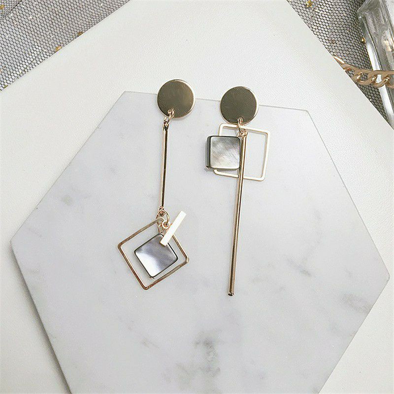 Anting Korea Pearl Gold Panjang Pendek