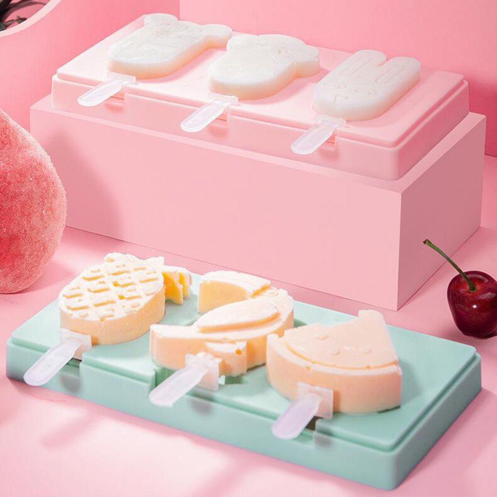 Solighter Cetakan Es Krim Dapur Rumah DIY Homemade Ice Pop Mold