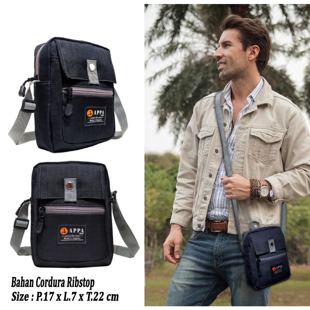 Tas Slempang // Tas bahu // Tas crossbody // Tas Masengger Pria BAEPACK Kasual (BISA COD)