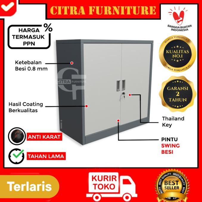 

[[COD]] Lemari Arsip Besi 2 Pintu Buka Swing Pendek|Lemari Kantor Dokumen file TERBATAS Kode 888