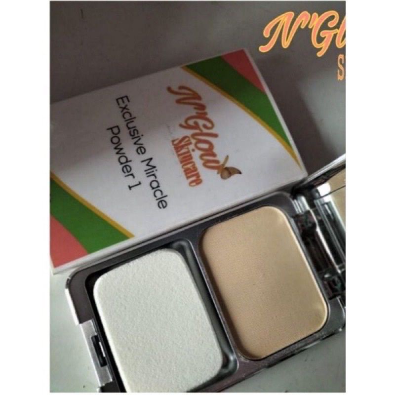 Powder N'glow skincare original (Bedak padat)