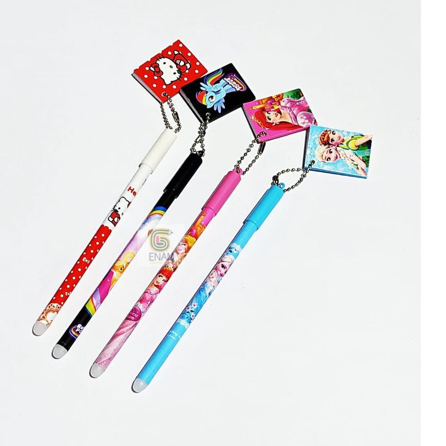 

M2£Y Pulpen Gel Gantungan Buku Princess (288) 12 Pcs Gel Pen ♥Laris