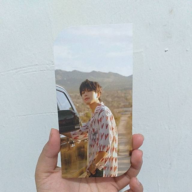 BOOKMARK WONWOO SET VER HENGGARAE SEVENTEEN (BOOKED)
