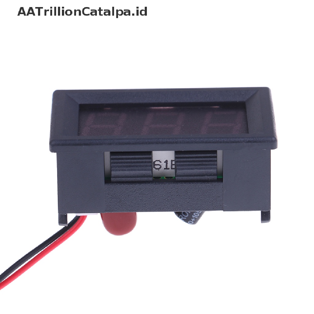 (AATrillionCatalpa) Voltmeter digital AC 70-500V display LED 2 Kabel