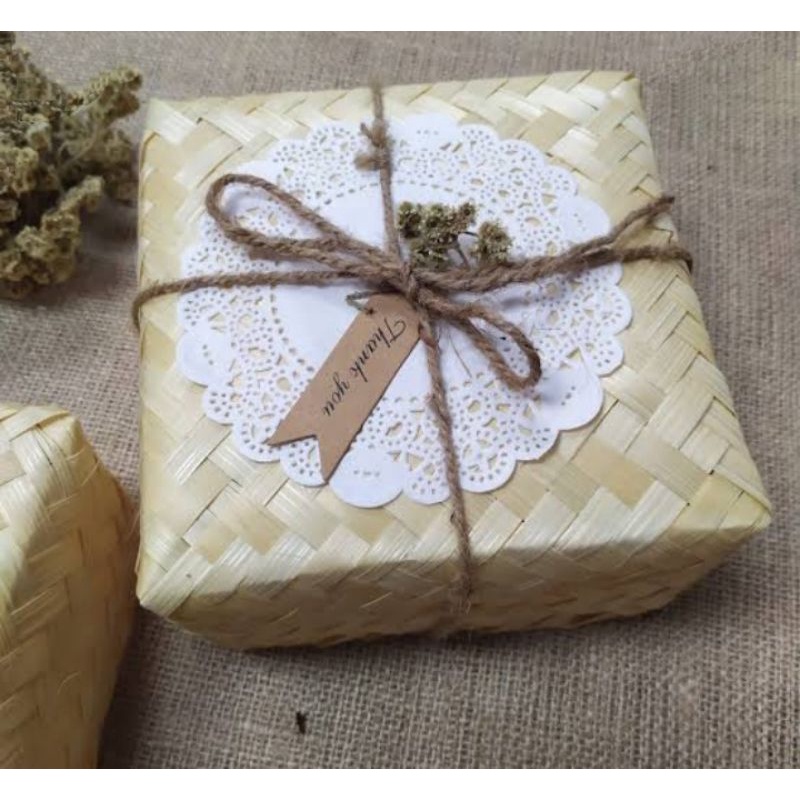

[ Halodul ] besek bambu natural pengrajin besek serbaguna