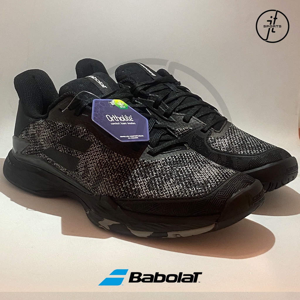 Sepatu Tenis Babolat Jet Tere Black Grey Tennis Shoes Original