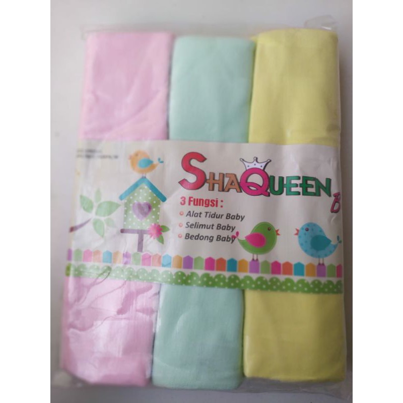 

3 pcs bedungan kaos pastel besar sni 90X115 cm