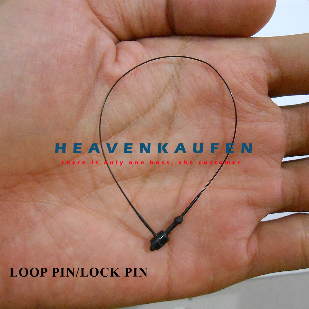 Loop Pin/Lock Pin (Tali Hangtag/Tali Label) Harga Per Pack isi 500 pcs